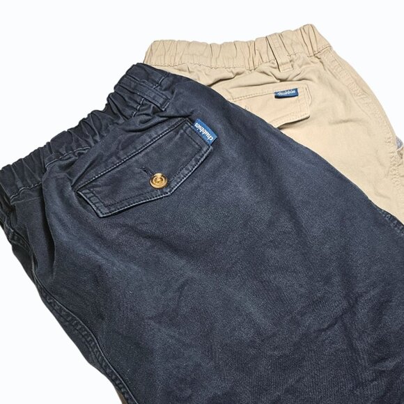 Chubbies Originals XL 7 Inch Shorts 1 Pair Dark Blue/Black and One Pair Khaki - Picture 13 of 14